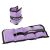Springos purple 0.5 kg ankle weights with velcro strap