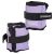 Springos purple 0.5 kg ankle weights pair