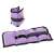Springos ankle and wrist weights, purple, 2 x 0.5 kg