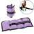 Springos ankle and wrist weights, purple, 2 x 0.5 kg, used for exercise