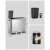 SONGMICS 3 compartment trash can dimensions, 61.5 x 31.5 x 56 cm