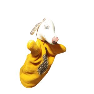 Kézműves Ujjbáb - Kutya - Puha