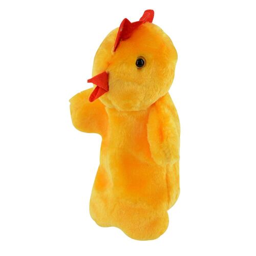 Yellow Chicken Hand Puppet for Adults