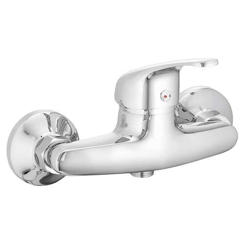 POP zuhany csaptelep, króm zuhanycsaptelep, falra szerelhető, modern design