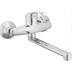 POP fali mosogató csaptelep, króm kivitel, falra szerelhető, egykaros - Nonbrand Csaptelep