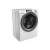 Candy RapidÓ 41066BWMR8-S washing machine, white, front loading, 10 kg capacity, side view