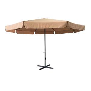 Rojaplast Standard napernyő, talp nélkül - bézs - ø 400 cm