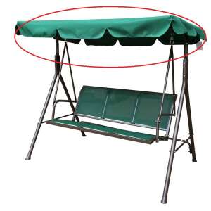 ROJAPLAST tartalék tetőponyva a CONFORT hintaágyhoz - zöld - Hintaágy kiegészítő