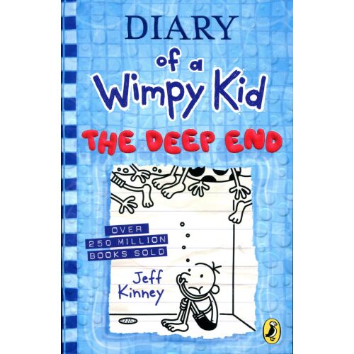 Jeff Kinney: A mélypont (Egy ropi naplója 15. – A mélypont) - angol nyelven (Jeff Kinney: The Deep End (Diary of a Wimpy Kid Book 15)) 136046151 - Idegennyelvű könyv
