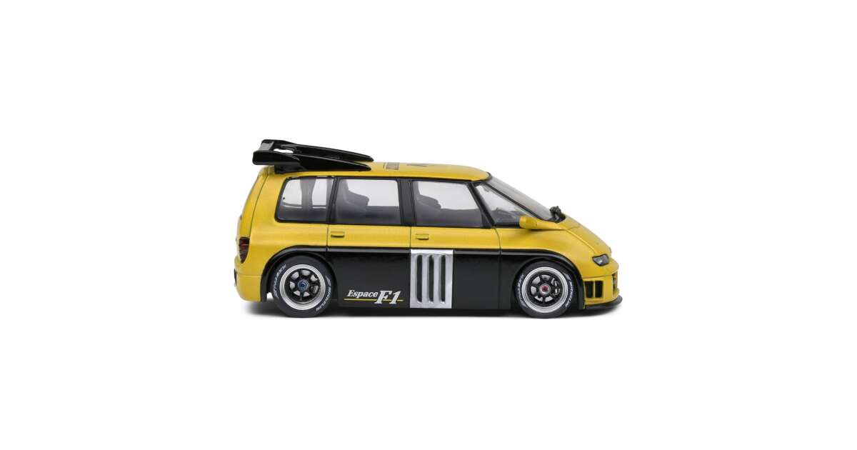 SOLIDO 1/43 ルノー エスパス F1 1994 V10-810HP 1/43 Solido 1994 Renault Espace F1 V10 - 810HP (Yellow