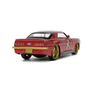 Robin 1969 Chevrolet Camaro 1:32 Modellfahrzeug im Maßstab, rot mit schwarzem Dach, Rückansicht - Modell, Mock-up