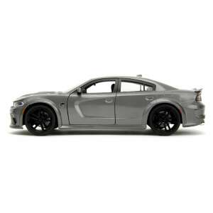 Model samochodu 2021 Dodge Charger SRT Hellcat Fast and Furious X, ciemnoszary, skala 1:24 - Jada Toys Model, makieta