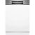 Bosch SMI4HVS00E built-in dishwasher front view