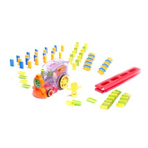 BBJ Elektromos Dominó Vonat Játék szett színes dominókkal - Nonbrand Interaktív gyerek játék