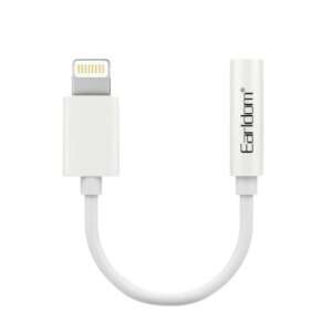 EARLDOM ET-OT49 LIGHTNING / JACK ADAPTER (ÁTALAKÍTÓ) FEHÉR