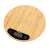Emeszon® digital kitchen scale with a bamboo platform, weighing up to 5kg