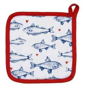 Clayre-Eef Sun, Sea and Fish edényalátét, 20x20cm, 100% pamut - Clayre & Eef