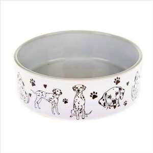 Dakls Kerámia Kutyatál - Dalmata - 15x5cm