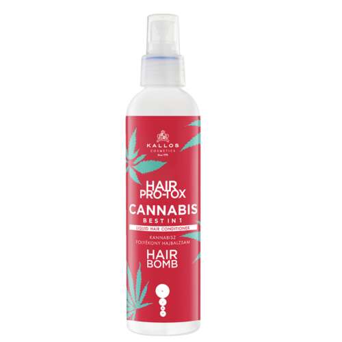 Kallos Hair Pro-Tox Cannabis Best in 1 Flüssiger Haar Conditioner, 200ml