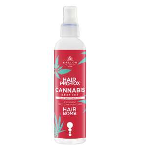 Kallos Hair Pro-Tox Cannabis Best in 1 Płynna Odżywka do Włosów, 200ml - Odżywka do włosów