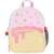 Skip Hop Spark Fagyi hátizsák, rózsaszín és sárga fagylalt tölcsér mintával, gyerekeknek