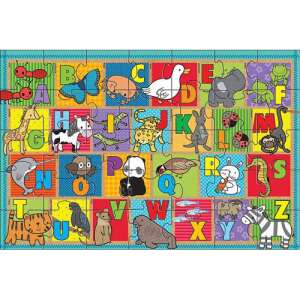 Melissa & Doug abc Tiere Riesen-Bodenpuzzle, 35 Teile, Lernspielzeug für Kinder, Alphabet lernen, Tierpuzzle - Melissa & Doug Puzzle