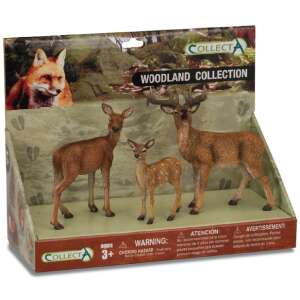 CollectA Woodland Collection szarvas család figurák szett, 3 darabos, 3 éves kortól - Collecta