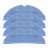 4 pack Roborock S7 robot vacuum mop microfiber cloths