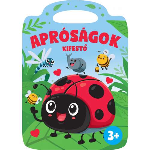 Apróságok - Kifestő színezőkönyv aranyos állatokkal, 3 éves kortól - Szalay Könyvkiadó