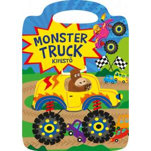 Monster Truck - Kifestő 93465305 Foglalkoztató füzet, kifestő-színező