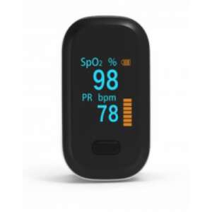 Orava OXI-1 ujjhegyes pulzoximéter, méri a vér oxigéntelítettségét és a pulzusszámot - Orava