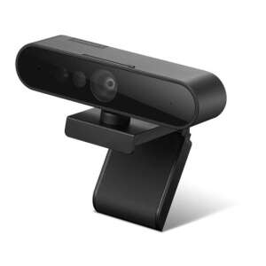 Lenovo NET_BO Performance FHD Webcam, schwarz, schräger Blick - Webcams