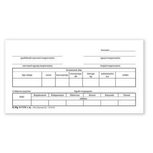 Patria - Állatállomány-kivételi Bizonylat - Nyomtatvány - 25x4 lapos tömb 136826190 - Patria