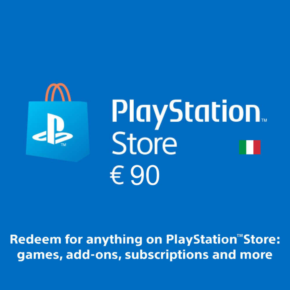Playstation network card (psn) 90 eur (italy) (digitális kulcs)