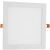 Avide LED Beépíthető Négyzetes Mennyezeti Lámpa ALU 18W CW 6400K 93477172