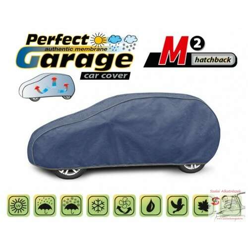 Perfect Garage M2 Hatchback autótakaró ponyva, kék, időjárásálló védelem