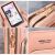 Forever Lovely világoszöld crossbody telefontáska több rekesszel és átlátszó telefontartó zsebbel