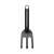 Fiskars Solid™ black garden cultivator with orange handle