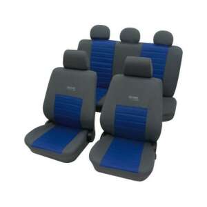 Uniwersalny zestaw pokrowców na siedzenia samochodowe Active Sports Petex w kolorze niebieskim i szarym - Pojazd i części