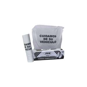 Roll of 250 white car seat covers, JBM brand - JBM