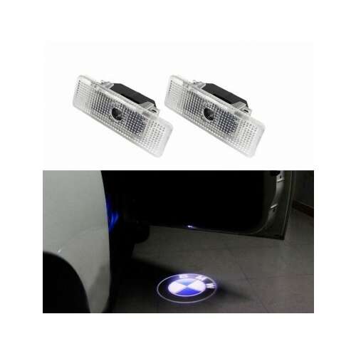 Проектори за врати BMW E39, X5 E53 с лого BMW, 2 броя