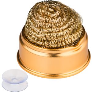 Goobay forrasztópáka tisztító készlet sárgaréz gyapjúval és talppal - Forrasztógép