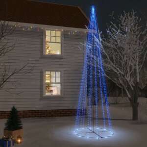 Kúp alakú karácsonyfa 1134 kék LED-del 230 x 800 cm 93589921 
