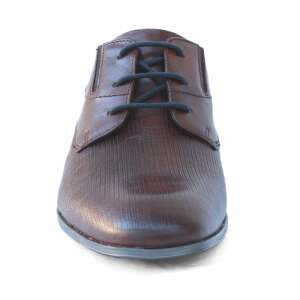 Bugatti férfi elegáns bőr félcipő 311-95514-3000-6000 konyakbarna 07190 93617312 Férfi alkalmi cipők