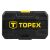 TOPERX 46 db-os 1/4" Dugókulcskészlet - Króm-vanádium acél 93622468