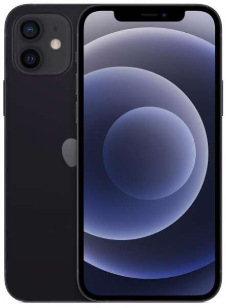 Apple iphone 12 128gb black (fekete)