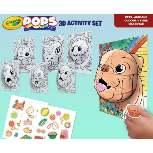 Crayola POPs 3D mega set Pets