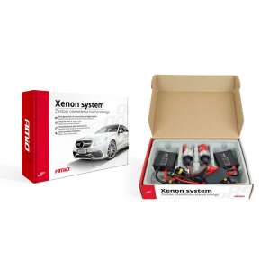 Kit XENON AC model SLIM, compatibil H3, 35W, 9-16V, 4300K, destinat competitiilor auto sau off-road 93625330 Becuri auto