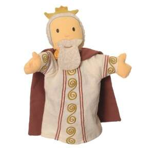 Egmont Toys Wise King Hand Puppet, 29 cm, soft and cuddly, perfect for storytelling - Puppet Toy