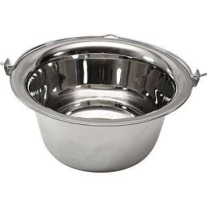 Perfect Home 8L Stainless Steel Cauldron with Handle - Cauldron & Cauldron Basis